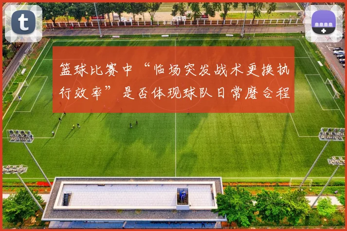 篮球比赛中“临场突发战术更换执行效率”是否体现球队日常磨合程度